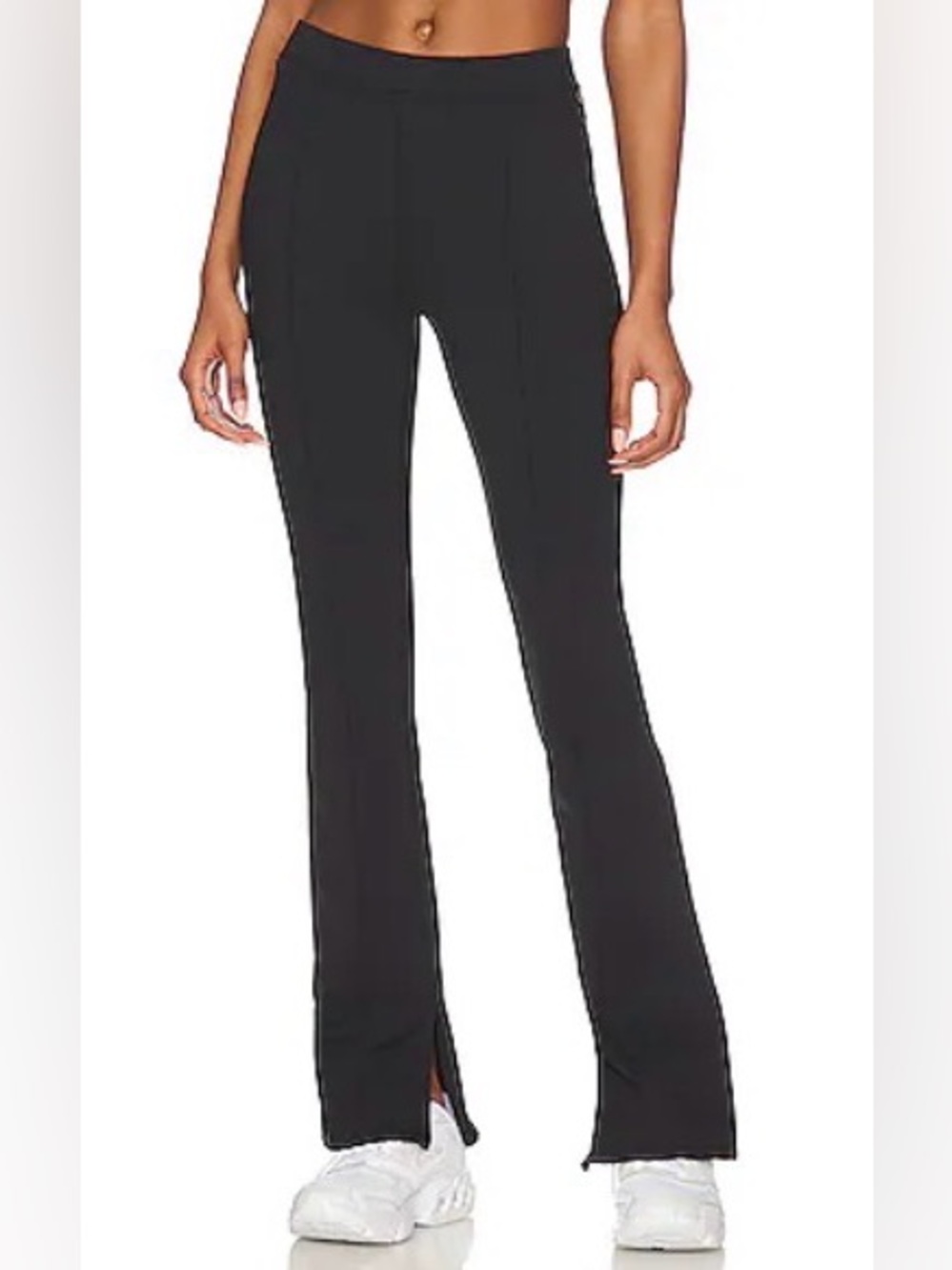 ALO Yoga Black Zip It Flare Leggings Size Medium